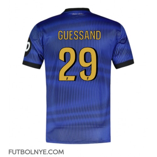 Camiseta OGC Nice Evann Guessand #29 Tercera Equipación 2024-25 manga corta